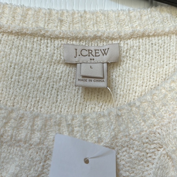 J.Crew Cable Knit Sweater L - Picture 3 of 4